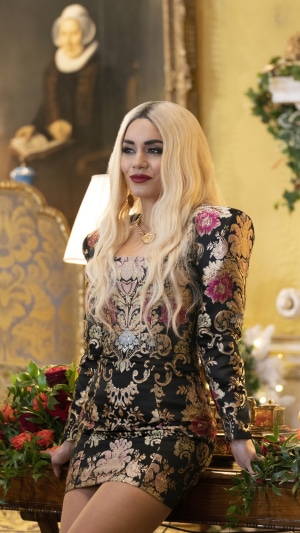 Vanessa Hudgens from The Princess Switch 3