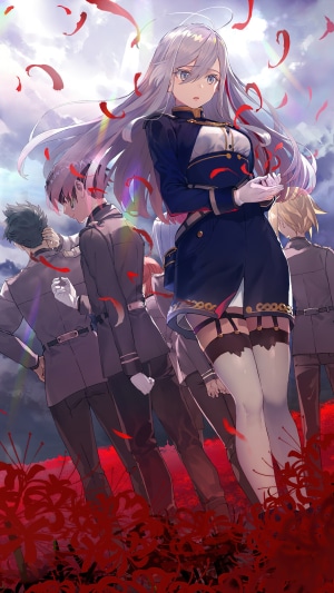Lena from 86 - Eighty Six with comrades