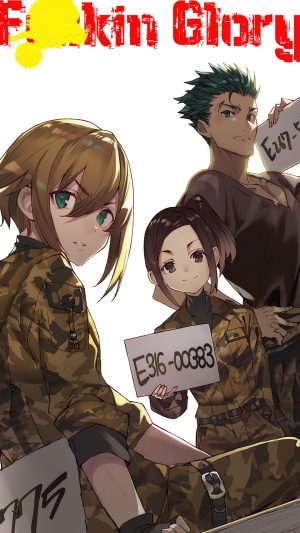 Lena, Shin, and Raiden from 86 - Eighty Six