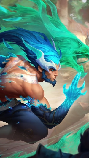 Dragonmancer Master Yi from League of Legends