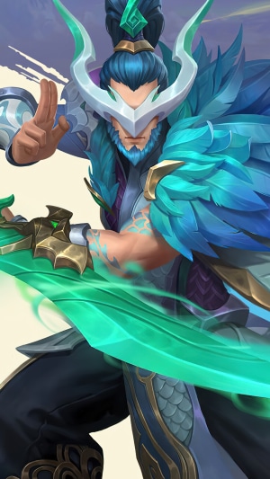 Dragonmancer Master Yi from League of Legends