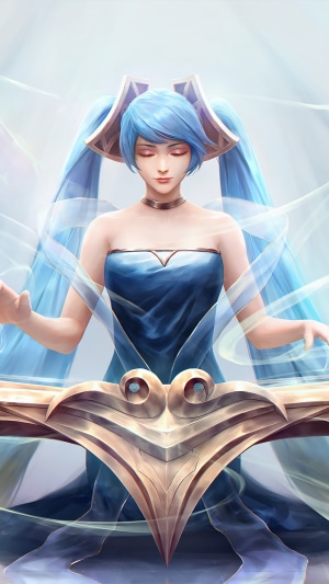 Sona, League of Legends, LoL, Video Game HD Phone Wallpaper | Rare Gallery