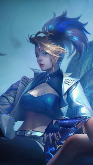Akali from League of Legends KDA All Out