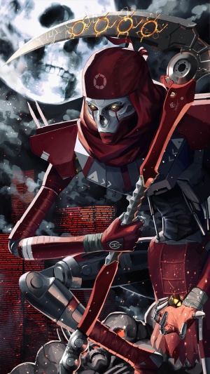 Revenant from Apex Legends with scythe