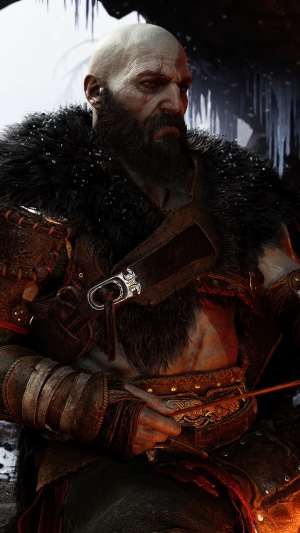 Kratos from God of War Ragnarok