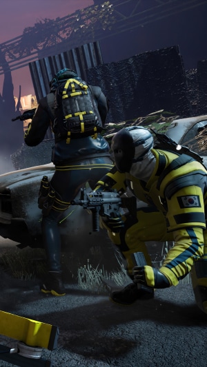 Rainbow Six Extraction characters with weapons