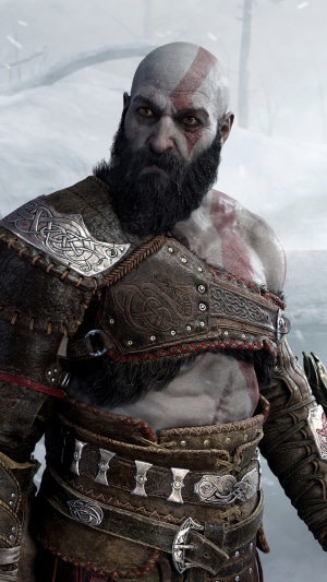Kratos from God of War Ragnarok