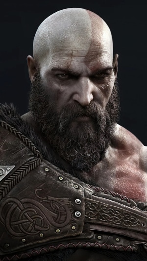 Kratos from God of War Ragnarok