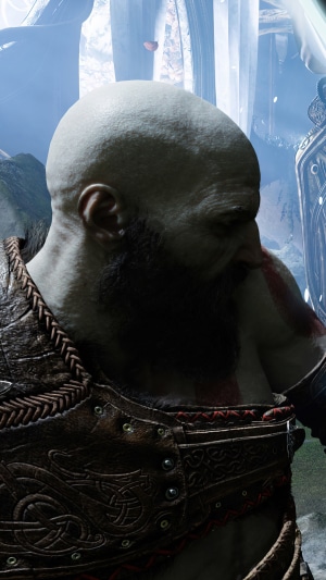 Kratos from God of War Ragnarok