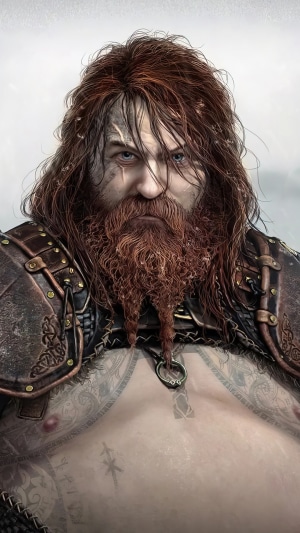 Thor from God of War Ragnarok
