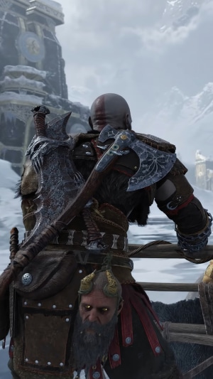 Kratos from God of War Ragnarok