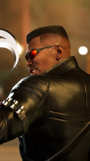Blade from Marvel's Midnight Suns