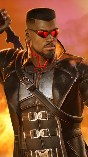 Blade from Marvel's Midnight Suns