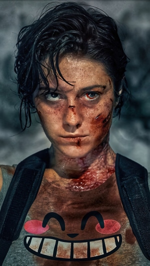Kate from Kate (2021) starring Mary Elizabeth Winstead