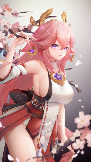 Yae Miko from Genshin Impact