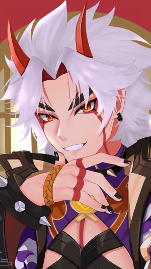 Arataki Itto from Genshin Impact