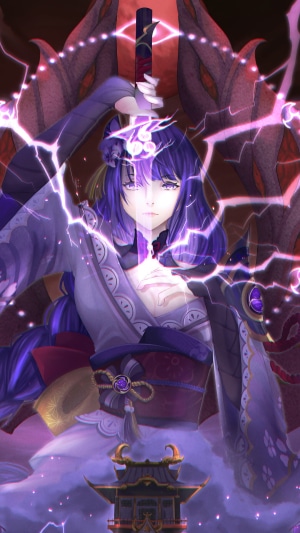 Raiden Shogun from Genshin Impact