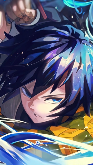 Giyu Tomioka from Demon Slayer Kimetsu no Yaiba
