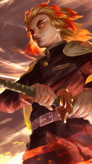 Kyojuro Rengoku from Demon Slayer Kimetsu no Yaiba