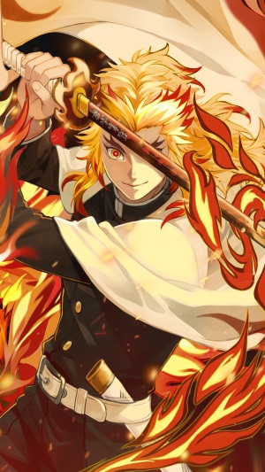 Kyojuro Rengoku from Demon Slayer Kimetsu no Yaiba