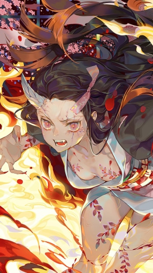 Nezuko Kamado from Demon Slayer Kimetsu no Yaiba