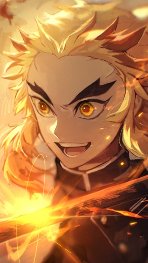 Kyojuro Rengoku from Demon Slayer Kimetsu no Yaiba