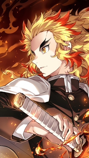 Kyojuro Rengoku from Demon Slayer Kimetsu no Yaiba