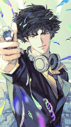 Spike Spiegel from Cowboy Bebop anime