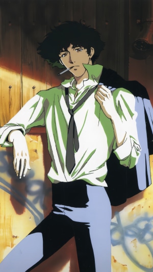 Spike Spiegel from Cowboy Bebop anime art