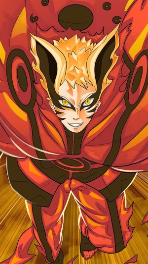 Naruto Uzumaki in Baryon Mode from Naruto
