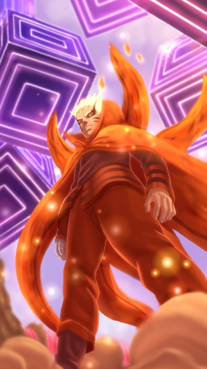 Naruto Uzumaki in Baryon Mode from Naruto