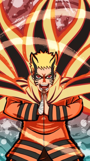 Naruto Uzumaki in Baryon Mode