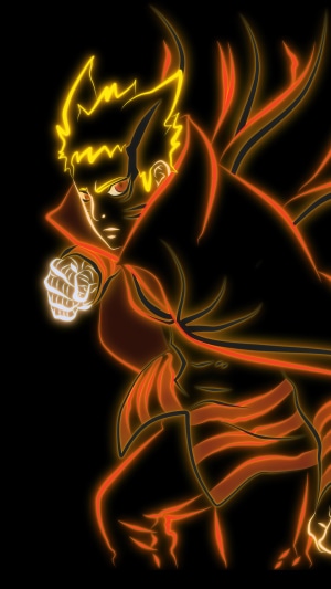 Naruto Uzumaki in Baryon Mode from Naruto