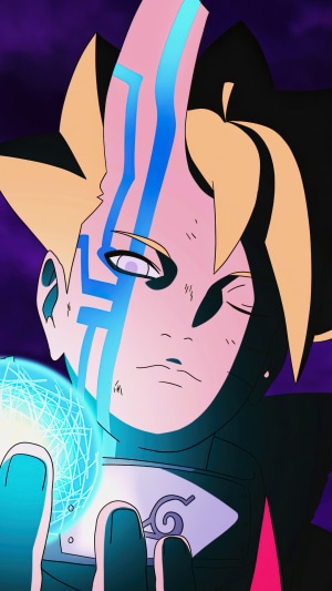 Boruto Uzumaki from Boruto: Naruto Next Generations using Rasengan