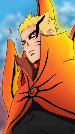 Naruto Uzumaki in Baryon Mode from Naruto