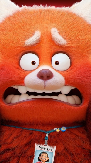 Meilin Lee as Red Panda from Turning Red