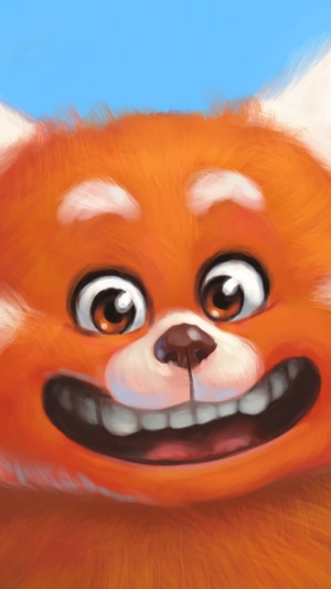 Meilin Lee as a Red Panda from Turning Red