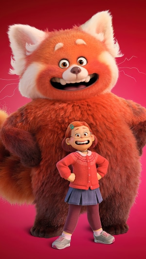 Mei Lee and Red Panda from Turning Red