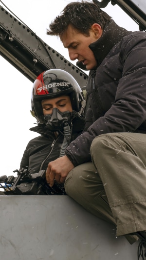 Tom Cruise in Top Gun Maverick