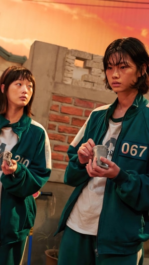 Lee Yoo Mi and HoYeon Jung from Squid Game