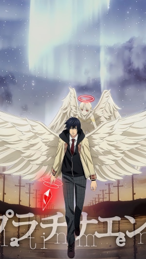 Platinum End Mirai Kakehashi and Nasse with Wings