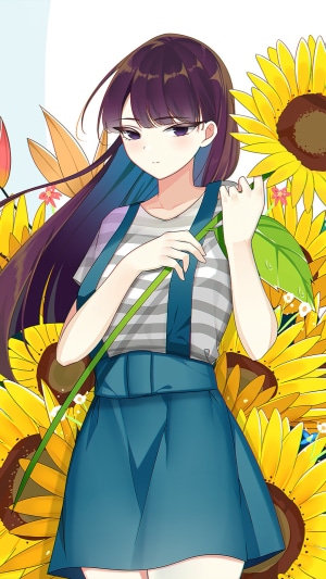 Shoko Komi from Komi Can't Communicate with Sunflowers