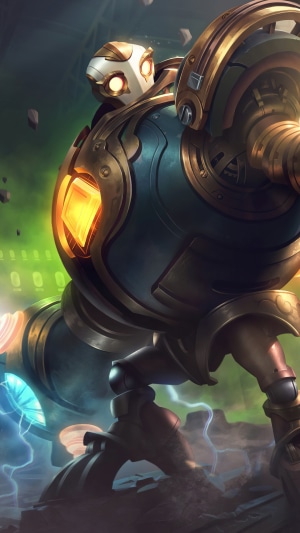 Victorious Blitzcrank from League of Legends