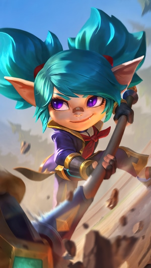 Battle Academia Poppy from League of Legends
