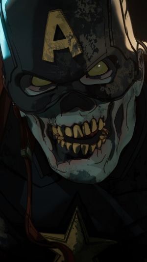 Zombie Captain America from What If...?