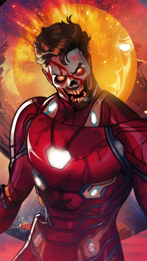 Zombie Iron Man from What If...?
