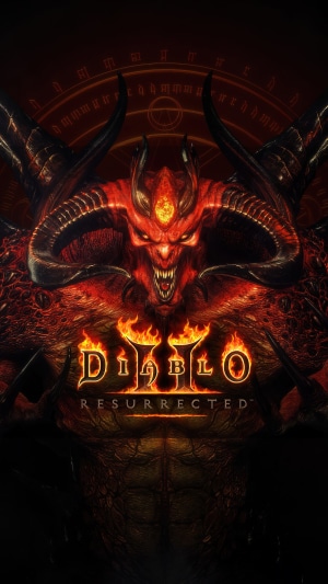 Diablo II Resurrected - Diablo and Resurrected Logo