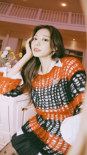 Tzuyu from TWICE in 'The Feels' concept