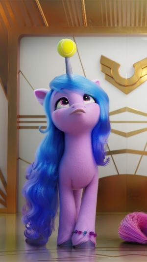 Izzy Moonbow from My Little Pony: A New Generation