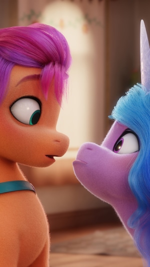 Sunny Starscout and Izzy Moonbow from My Little Pony: A New Generation